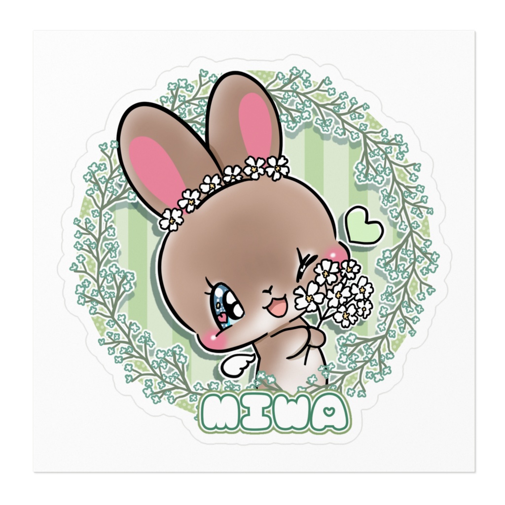 美羽 ステッカー