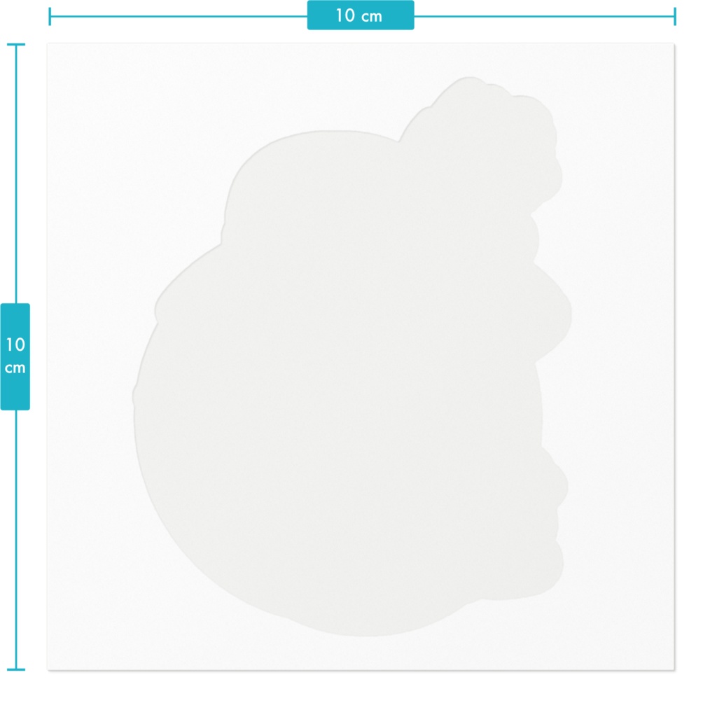もこ ステッカー