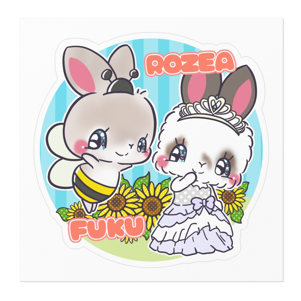 FUKU ROZEA ステッカー