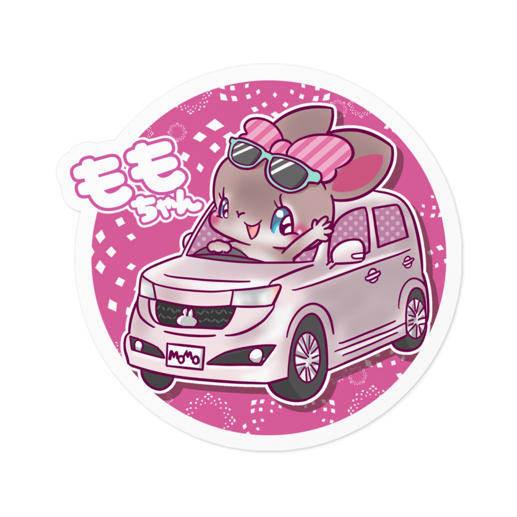 ももちゃん ステッカー