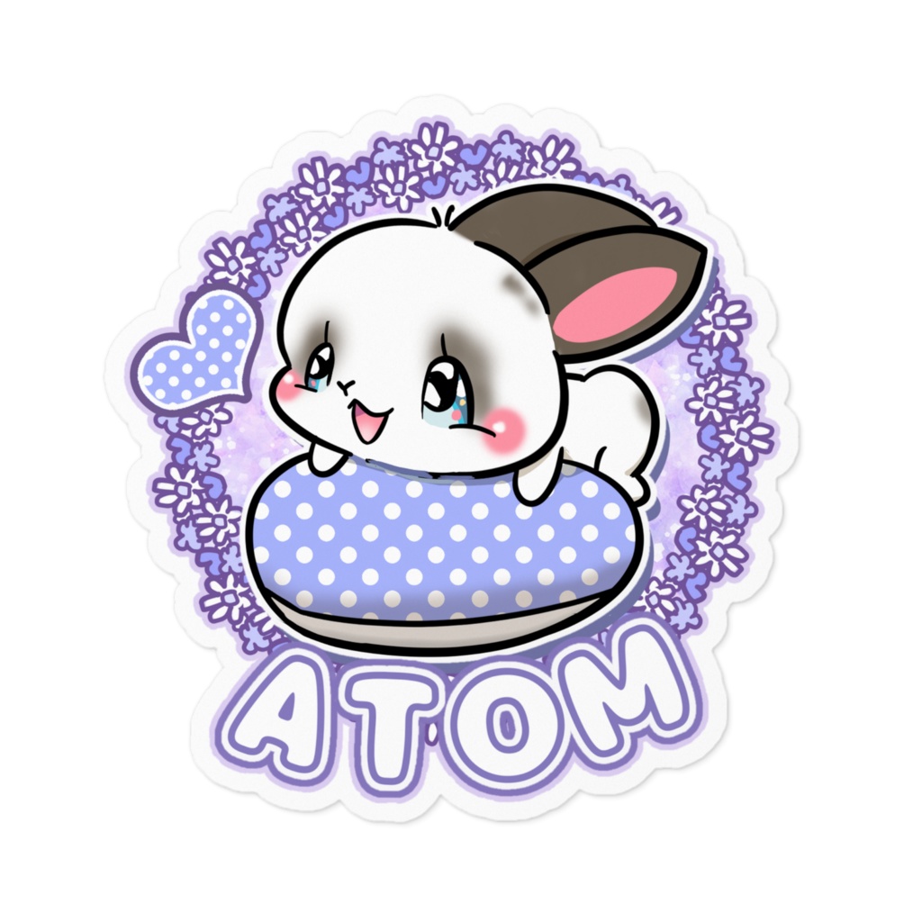 Atom ステッカー