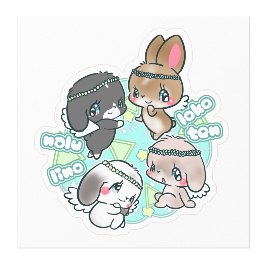 loko ten nalu lino ステッカー