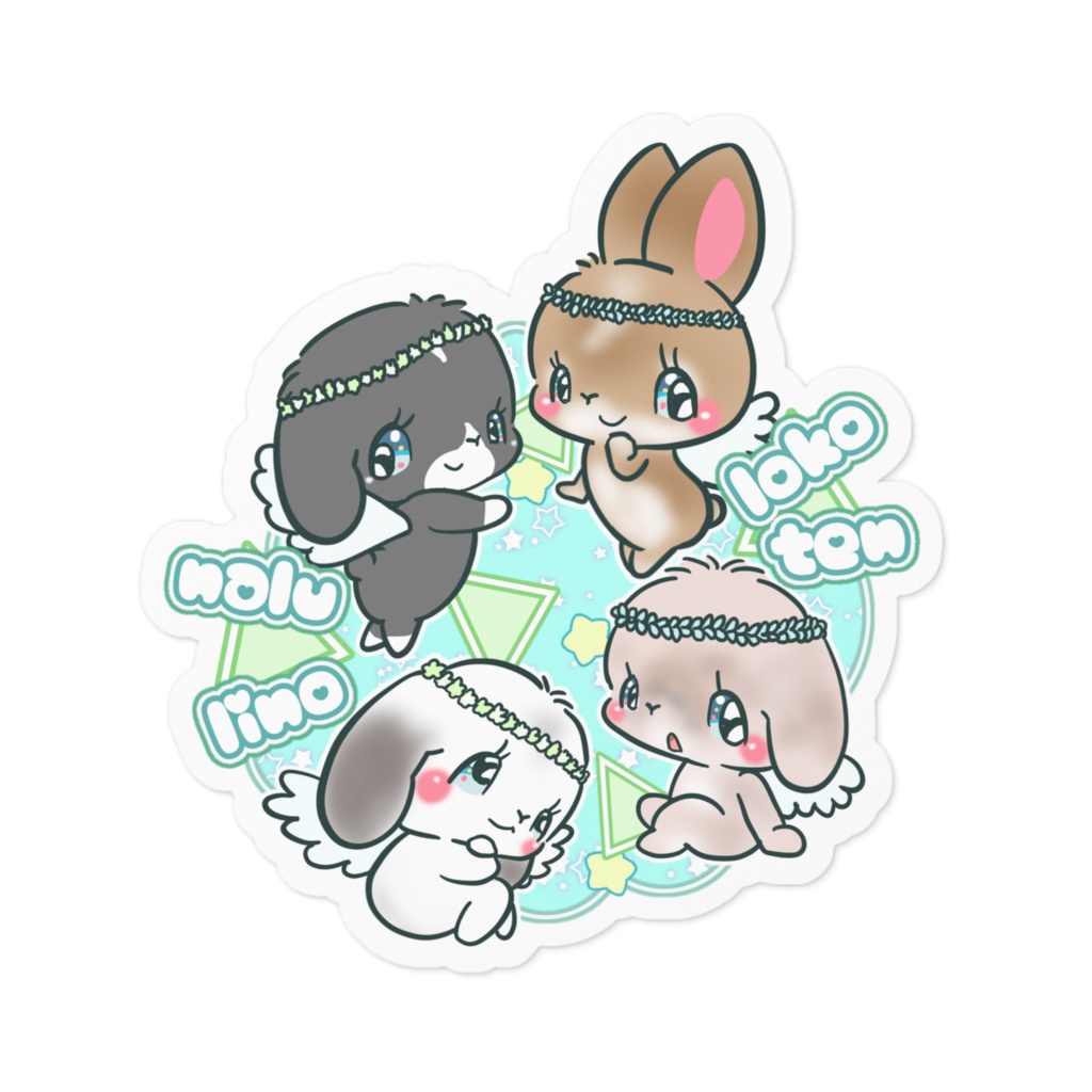 loko ten nalu lino　ステッカー