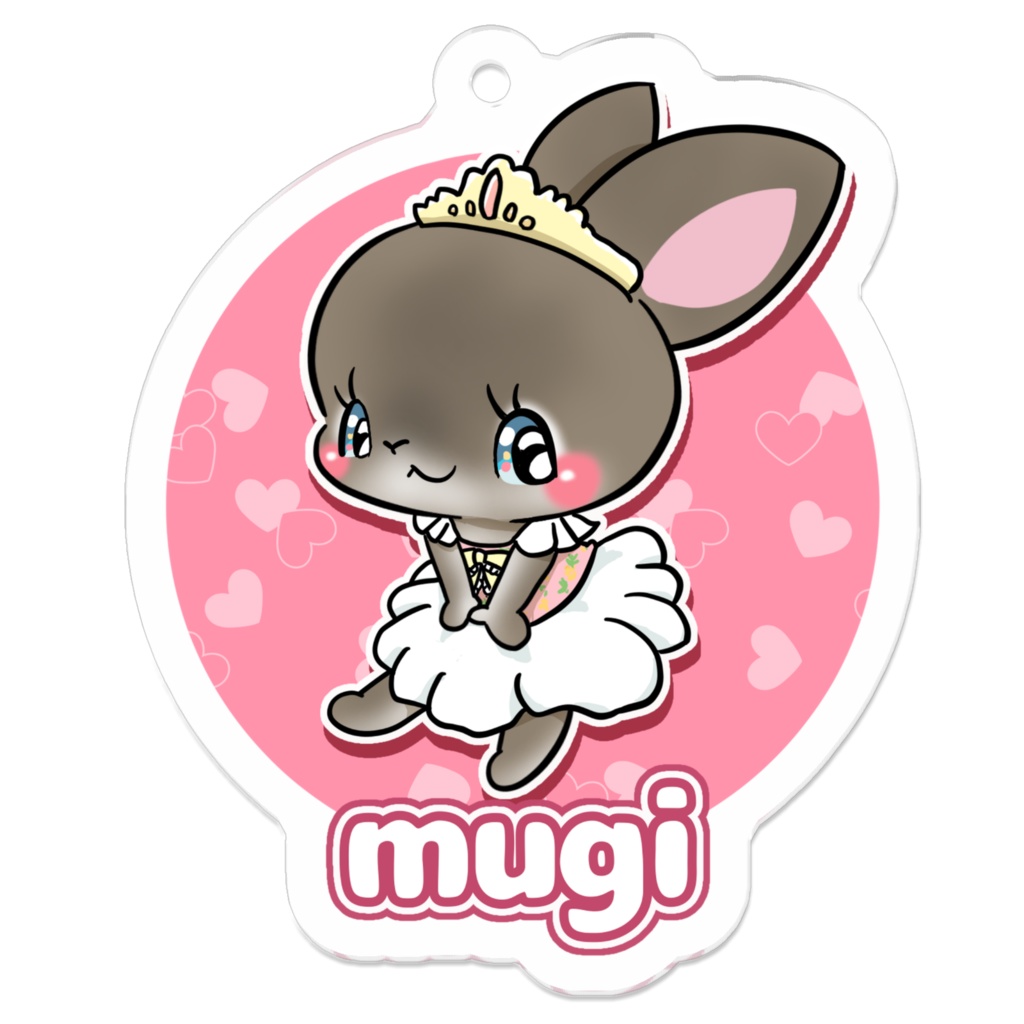 むぎちゃん　キーホルダー