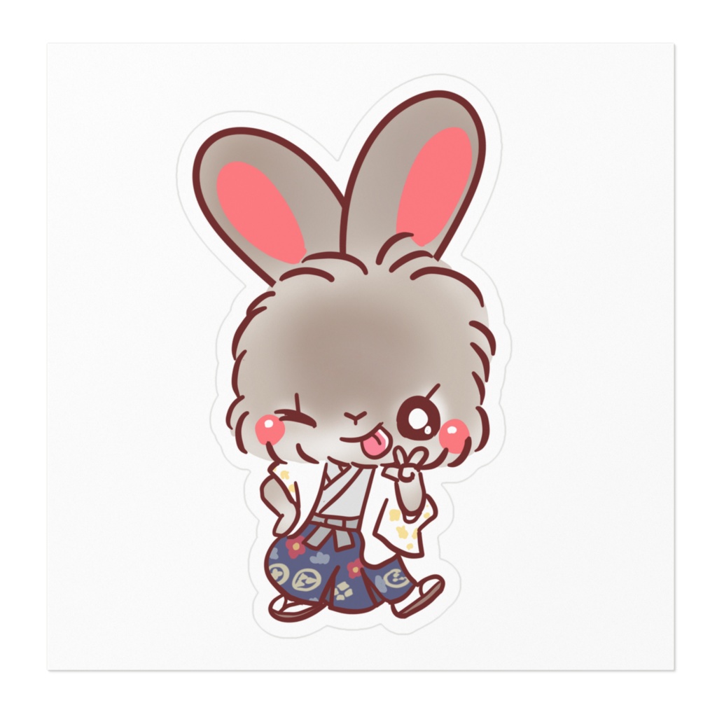 正月ステッカー