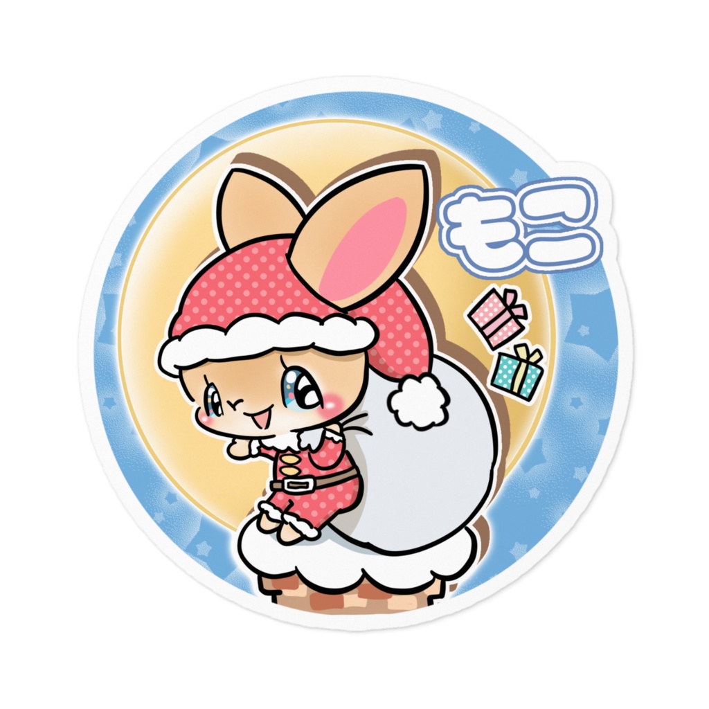 もこ ステッカー