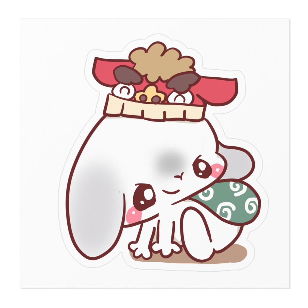 お正月ステッカー