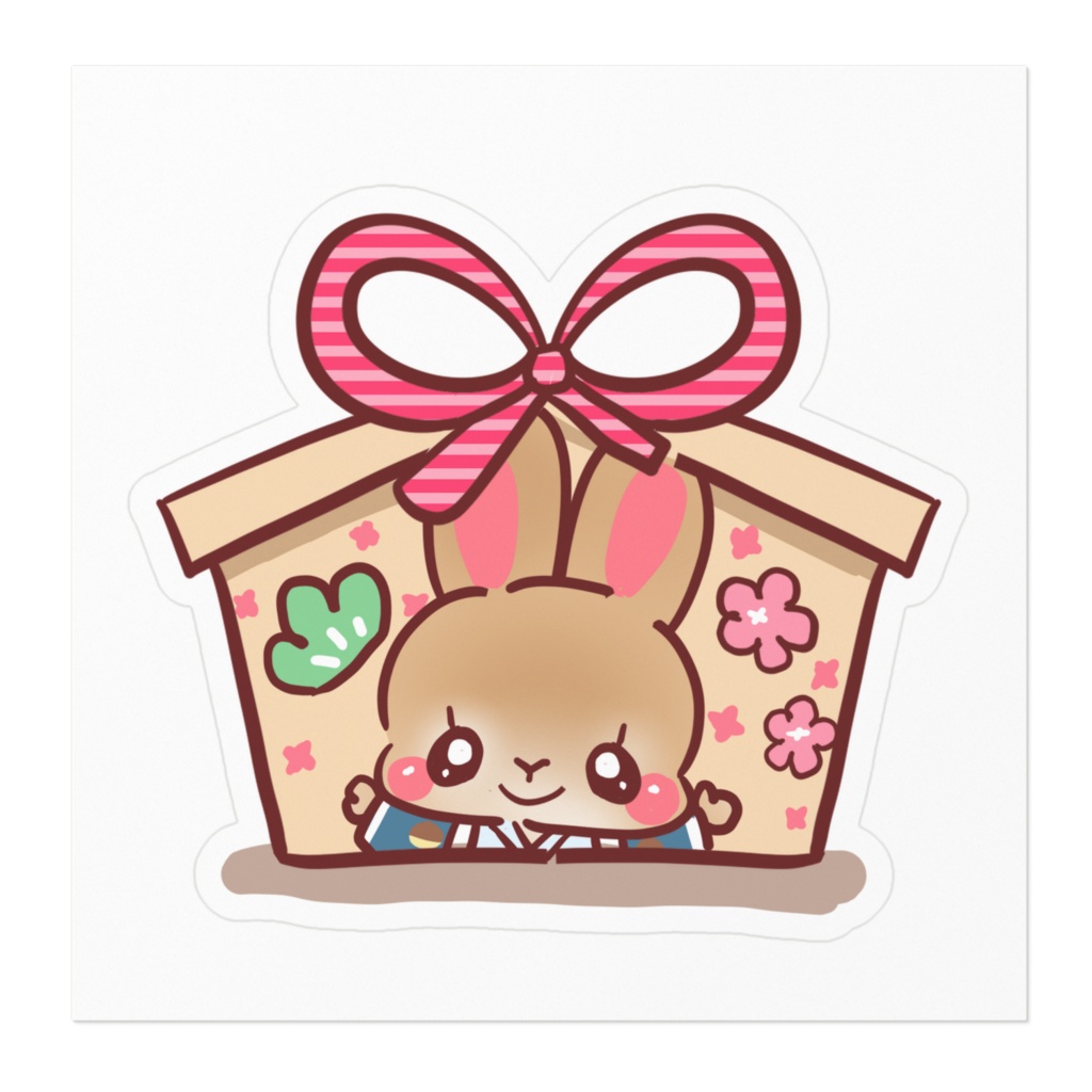 お正月ステッカー