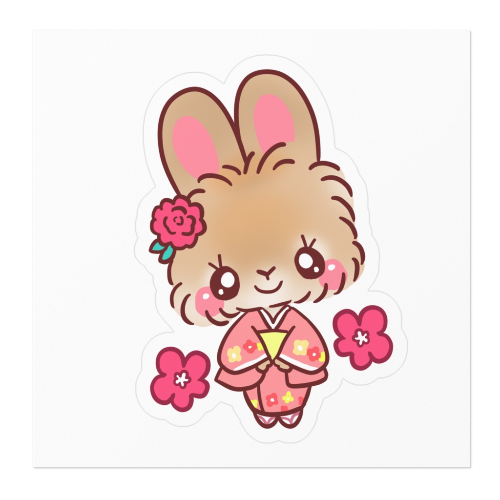 お正月ステッカー