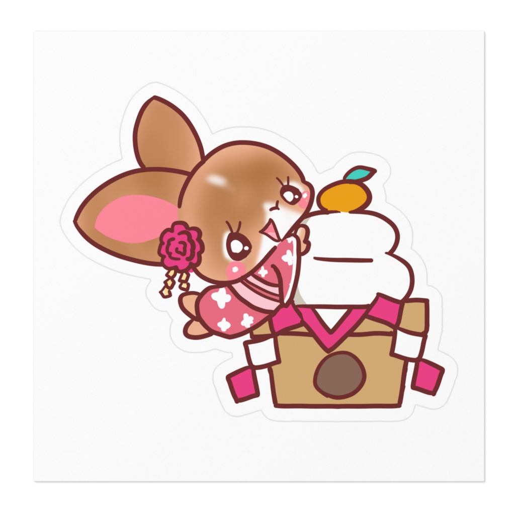 正月ステッカー