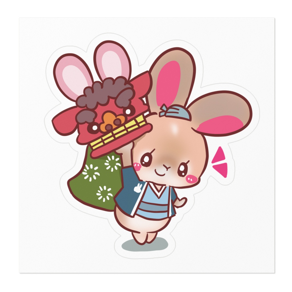 正月ステッカー