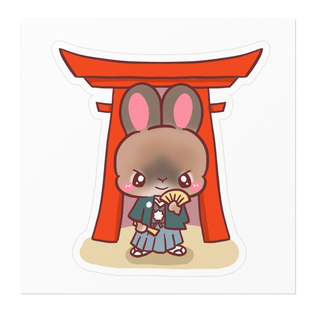 正月ステッカー