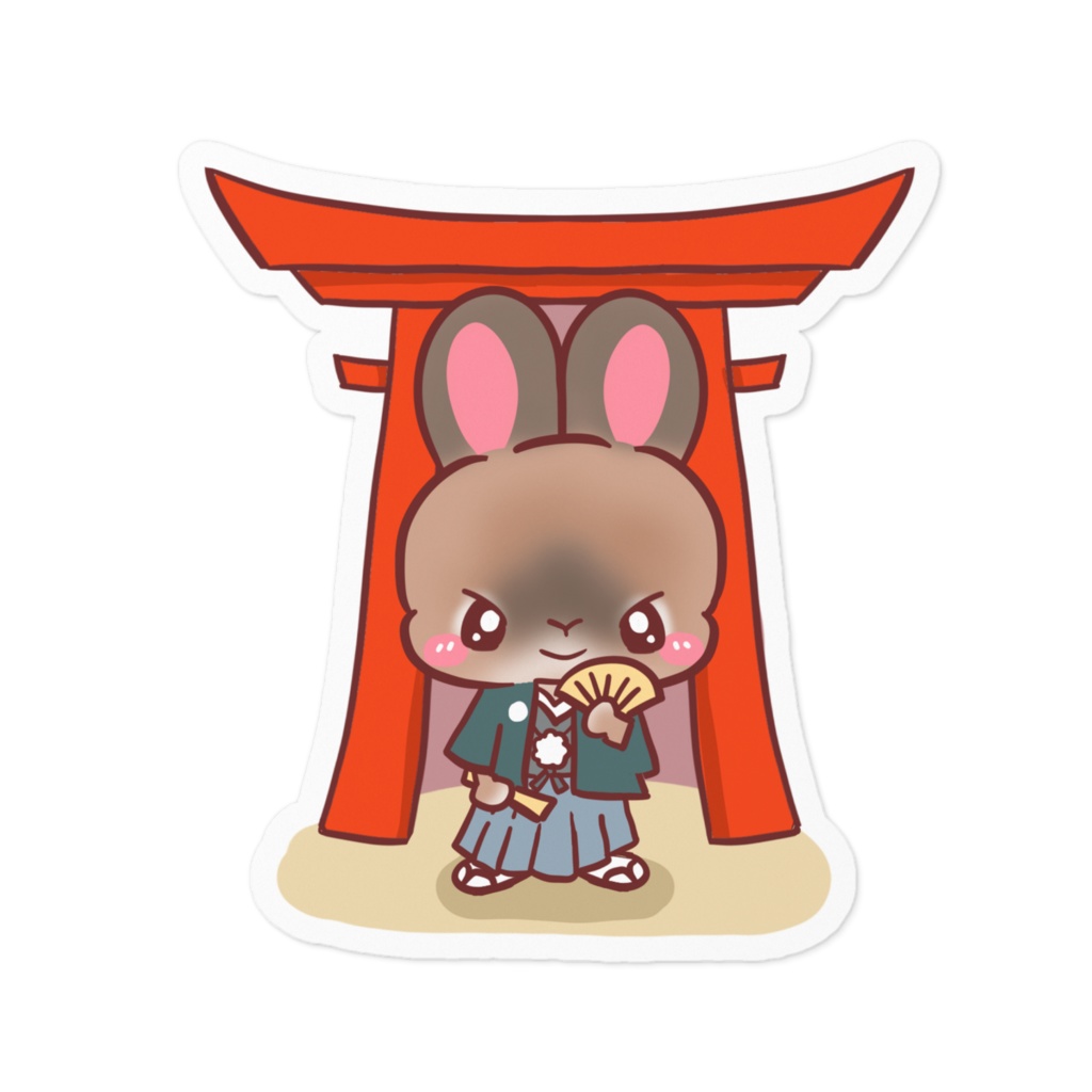 正月ステッカー