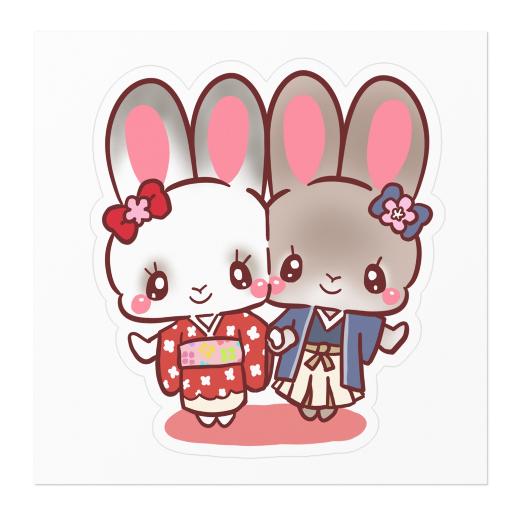 正月ステッカー