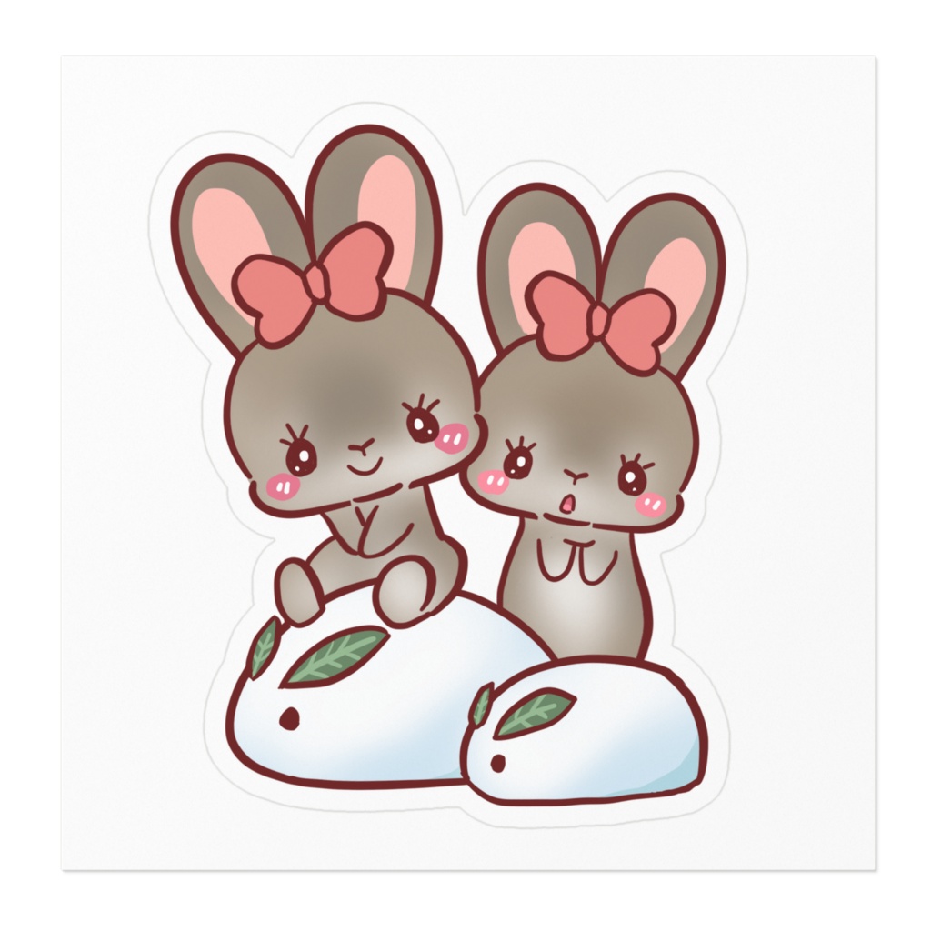 正月ステッカー