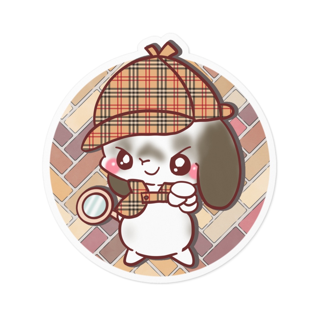 探偵こむぎ ステッカー