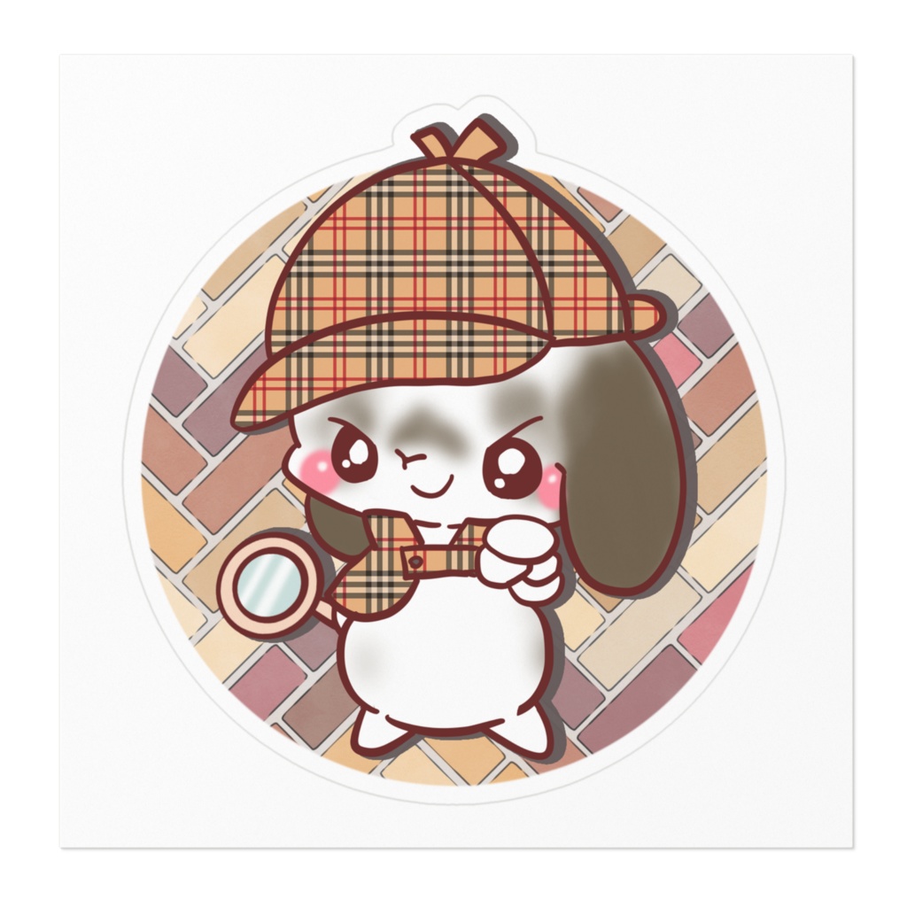探偵こむぎ ステッカー