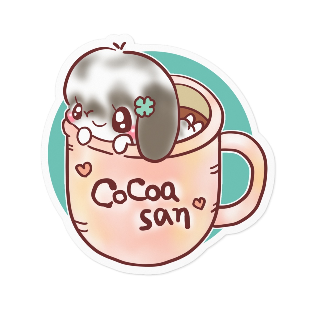 ここあさん ステッカー