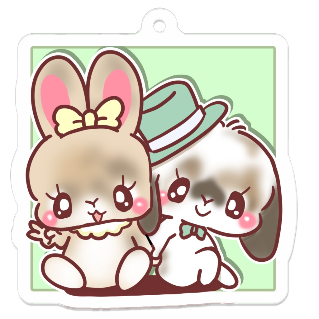 モカ　クッキー　キーホルダー