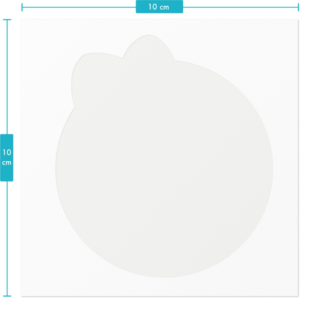 もなかくん ステッカー