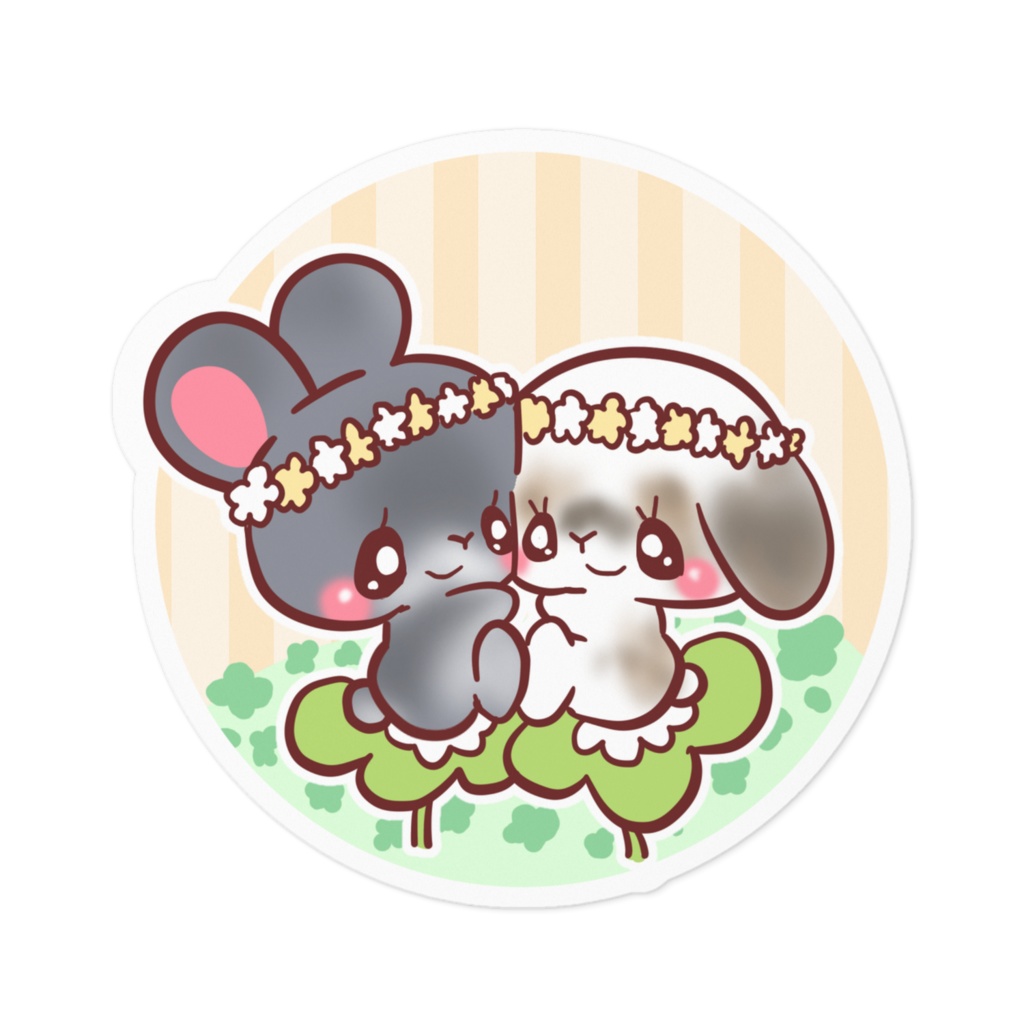 とと　さくら　ステッカー