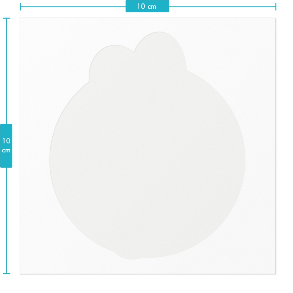 らと ステッカー