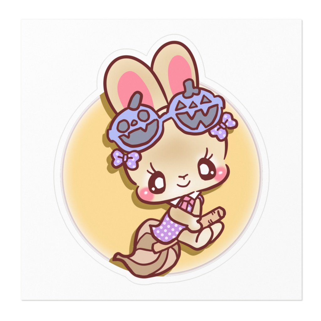 らと ステッカー