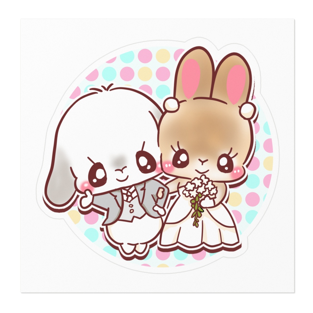 フィンちゃん モンちゃん ステッカー