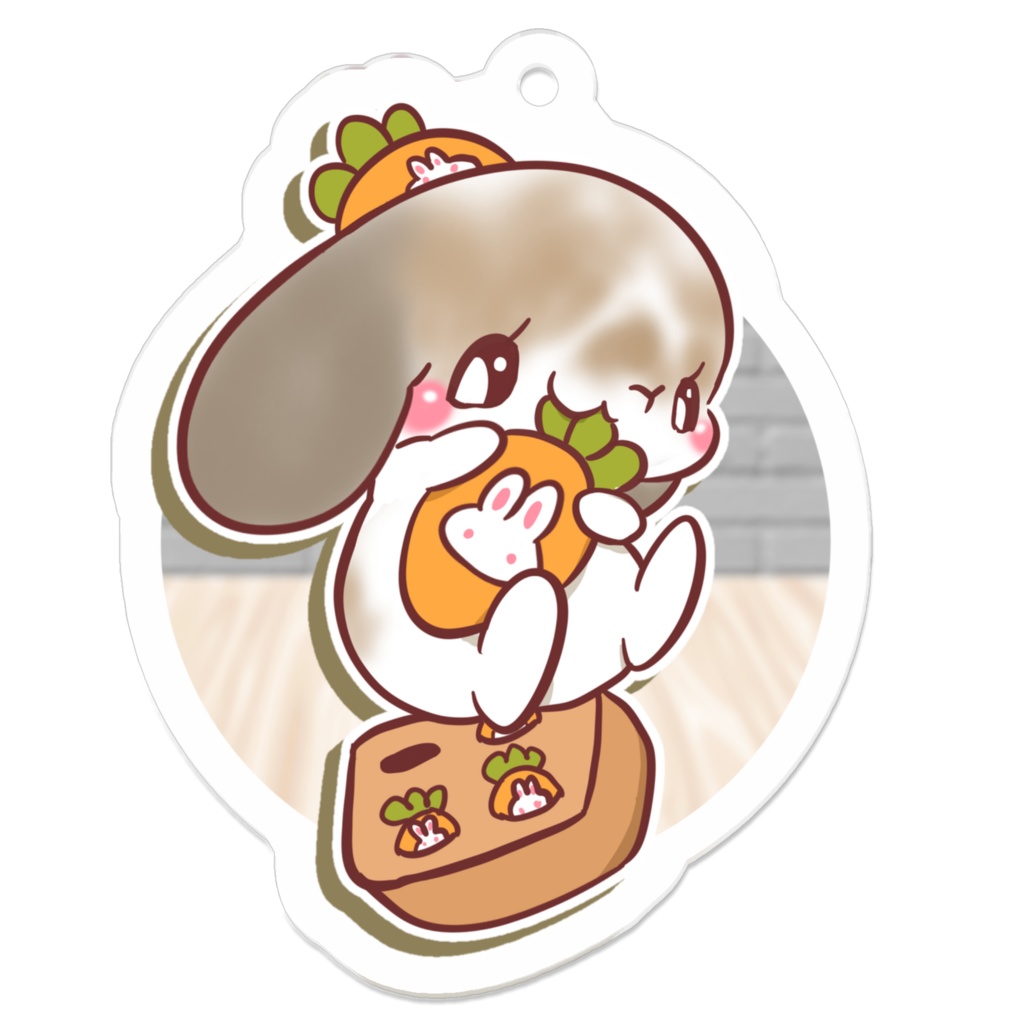 モカ　キーホルダー