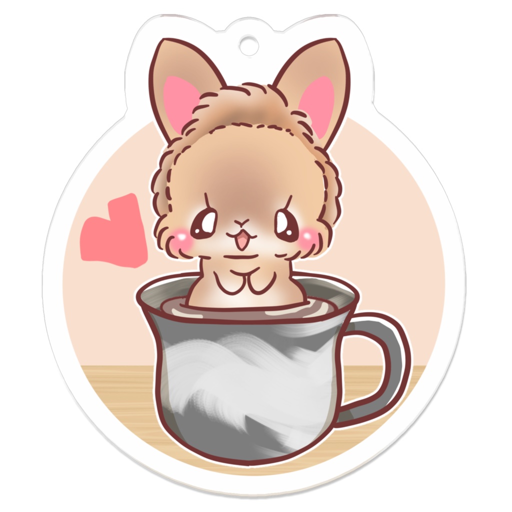 こはく　キーホルダー