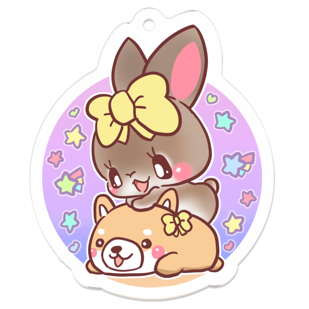 うさ　キーホルダー