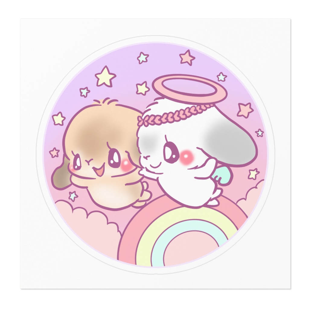 大福 ざらめ ステッカー