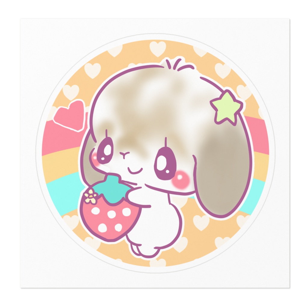 シフォン ステッカー