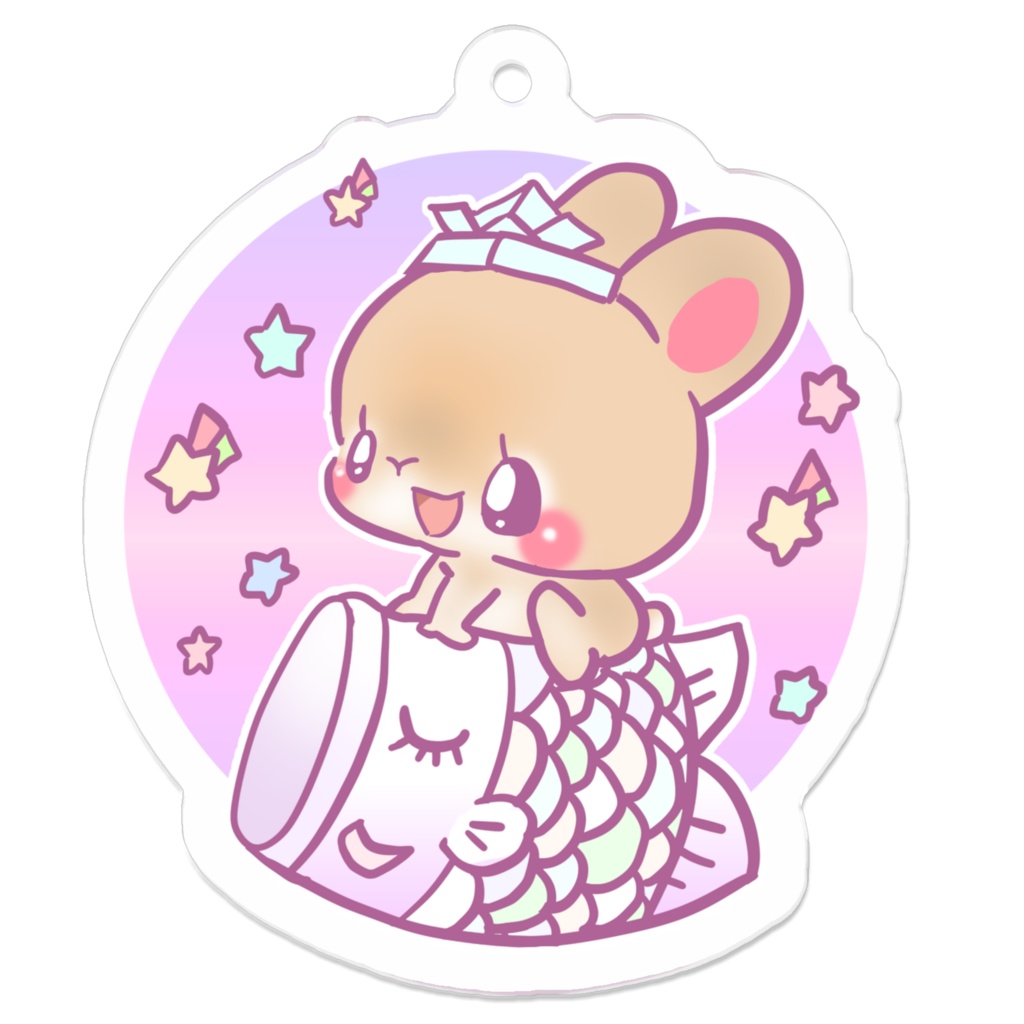 モコ　キーホルダー