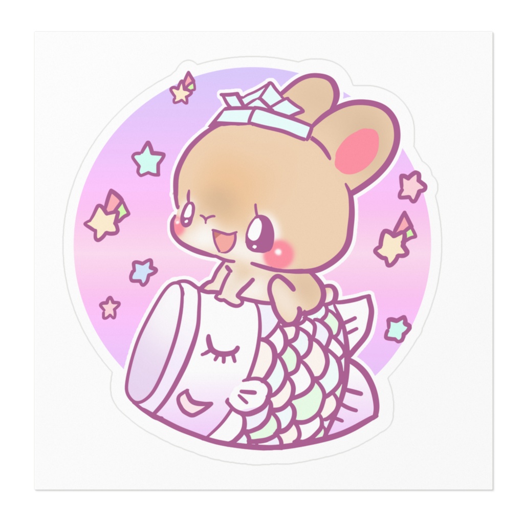 モコ ステッカー