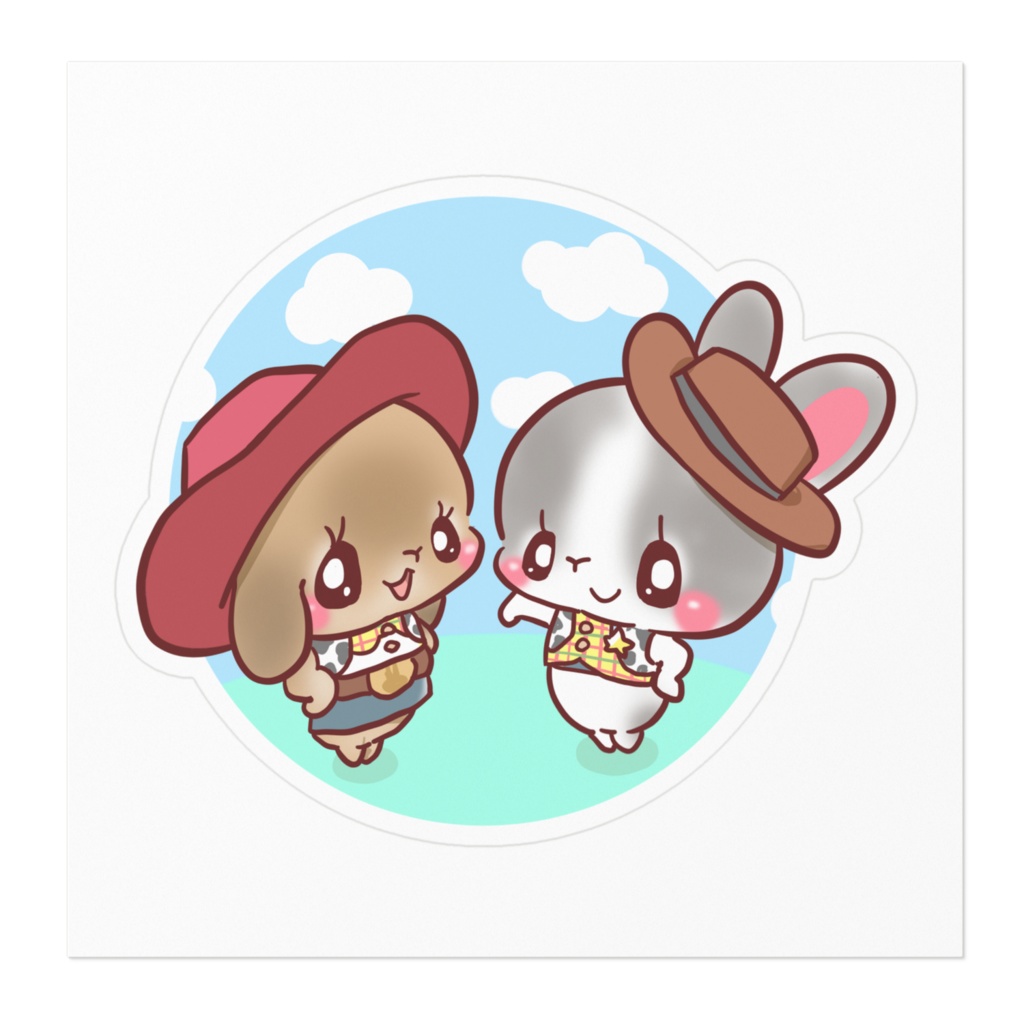 れもん むぎ ステッカー