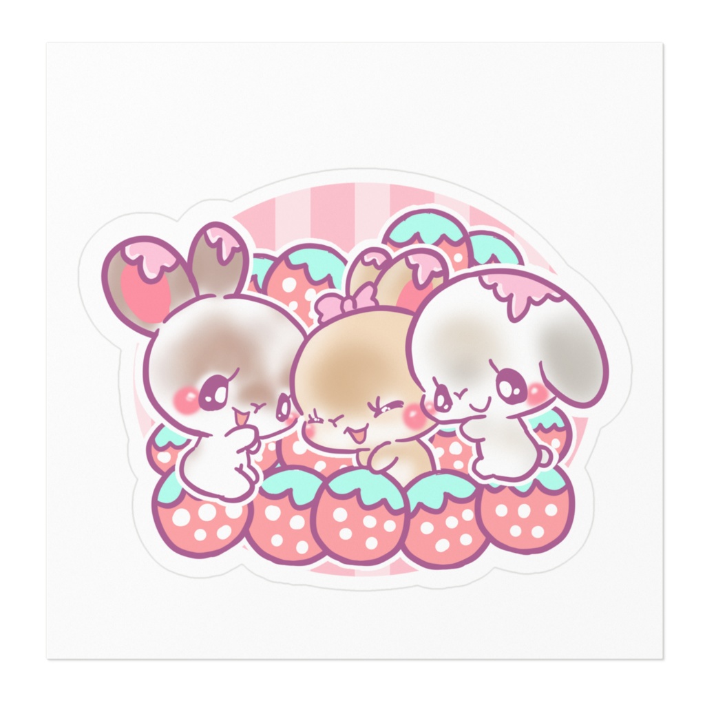 ましろ ビスコ なつめ ステッカー