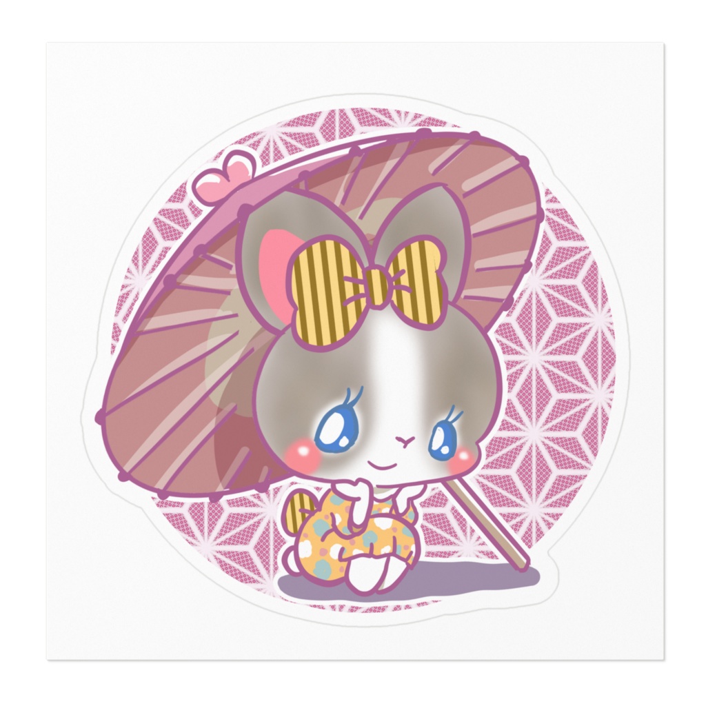 萌喜 ステッカー