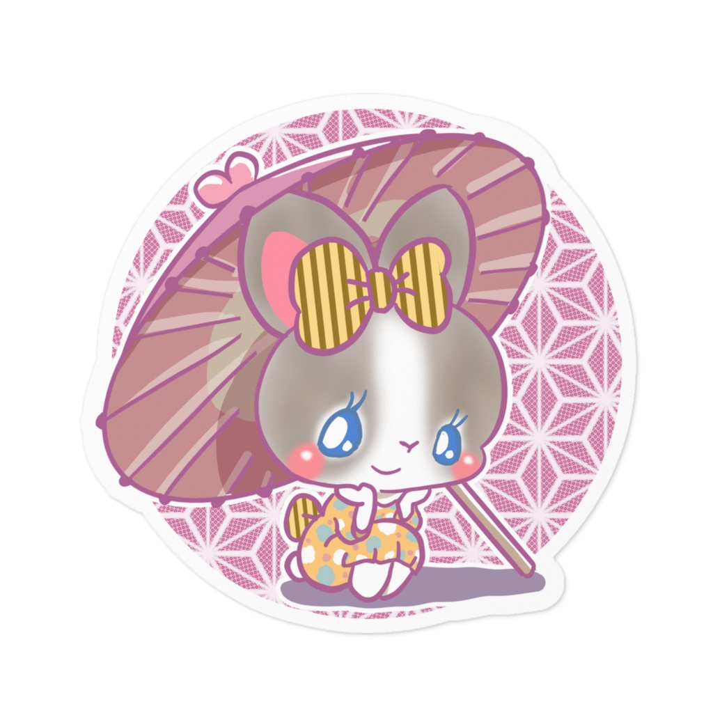 萌喜 ステッカー