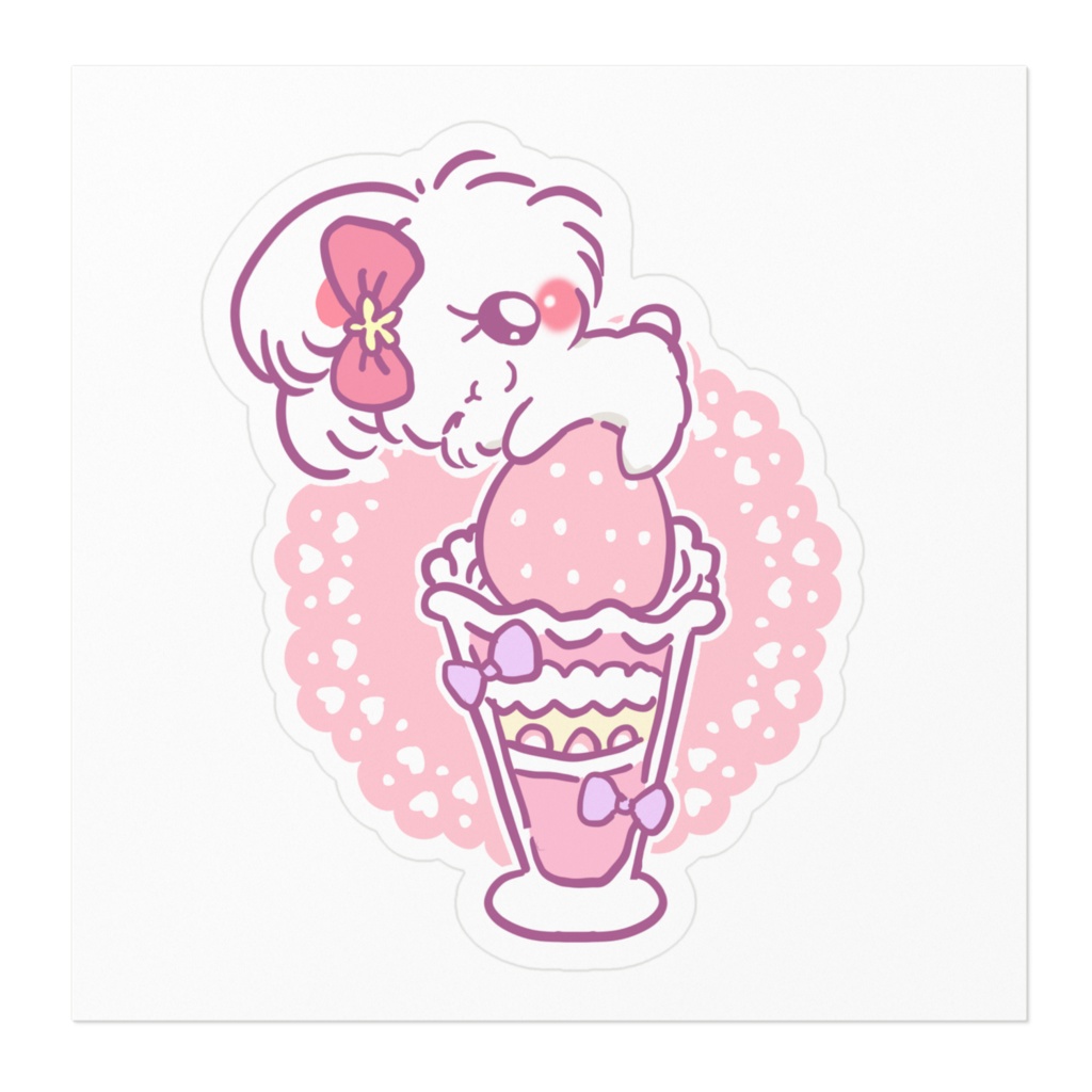 らてちゃん ステッカー