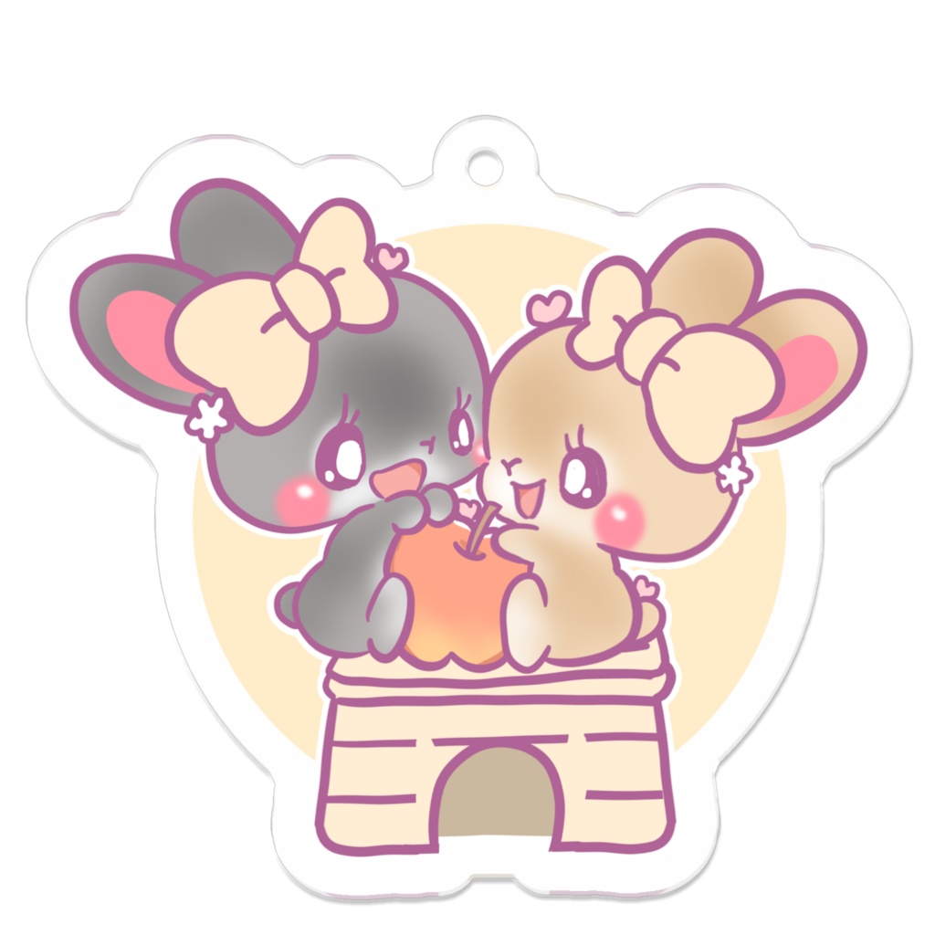 コロン そら キーホルダー