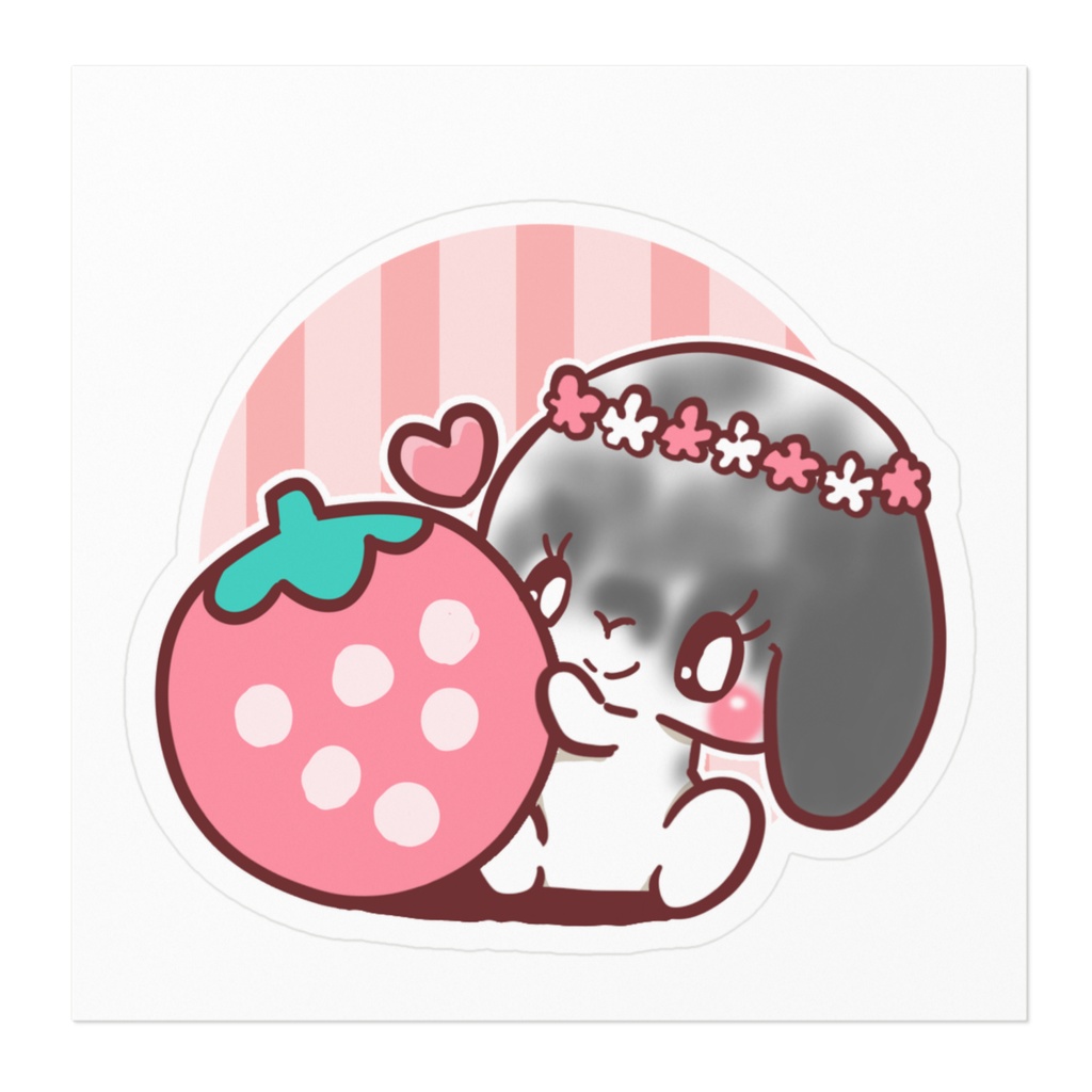 もずく ステッカー