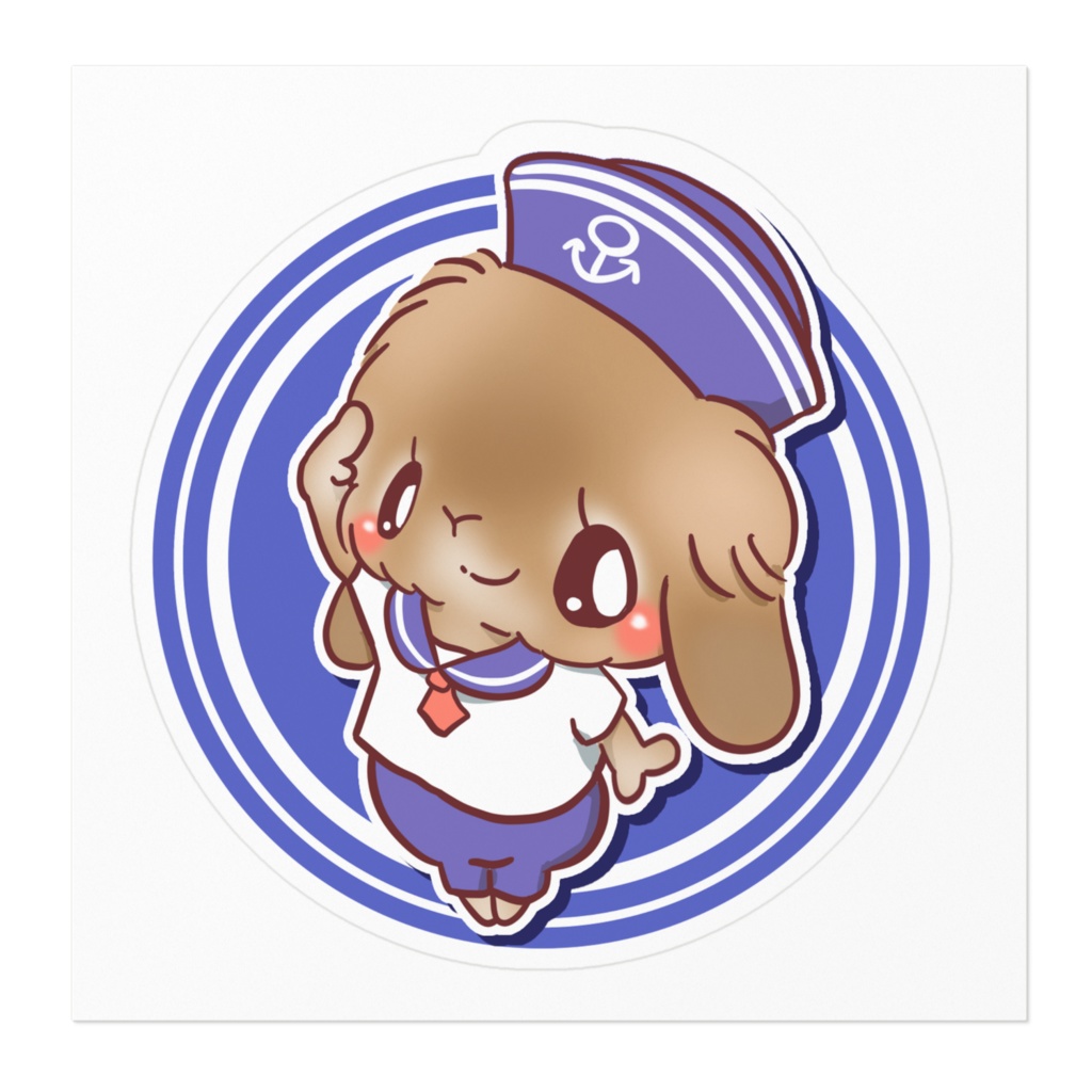 うみ ステッカー