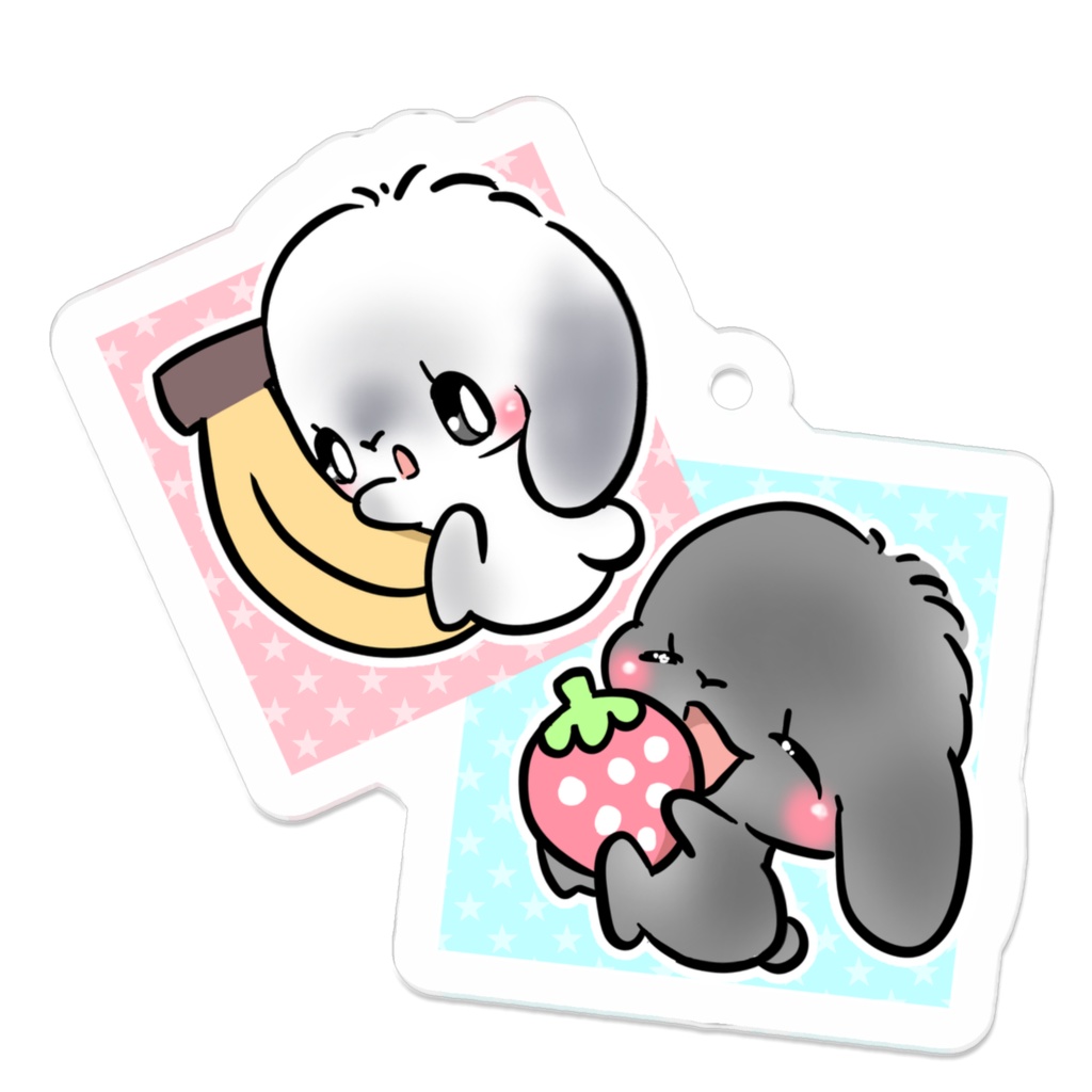 もっち　ひじき　キーホルダー