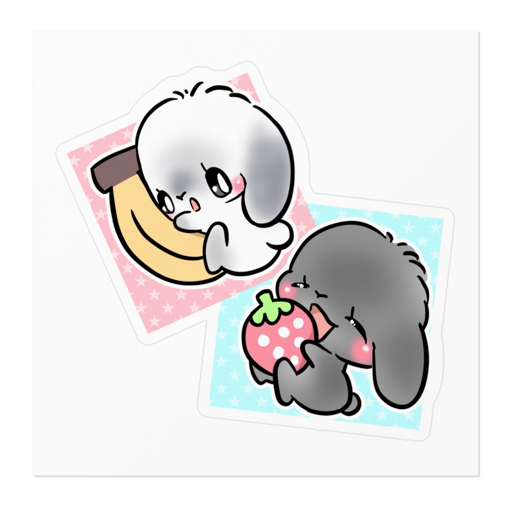 もっち ひじき ステッカー