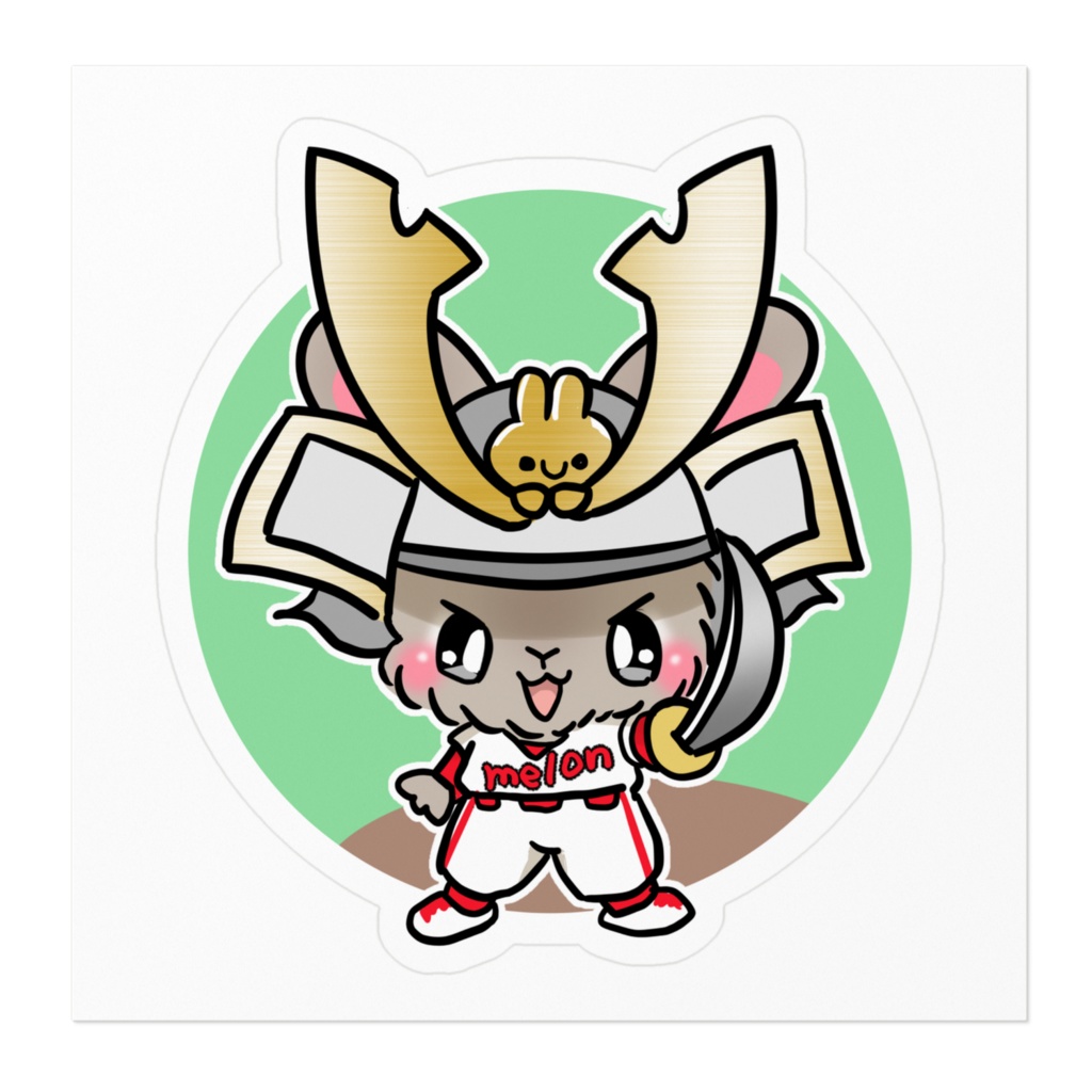 メロン ステッカー