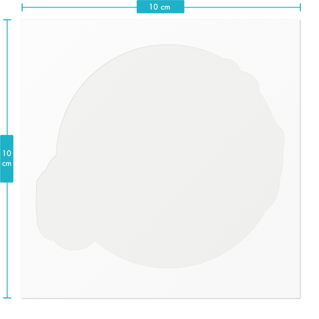 ぴーち らて ステッカー