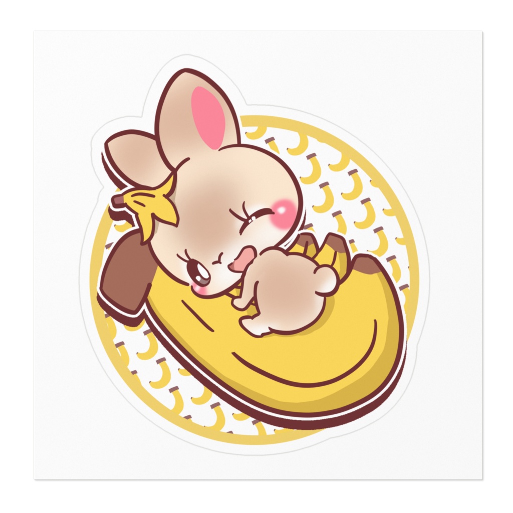 らと ステッカー