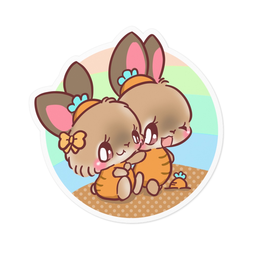 あんこ　あずき　ステッカー