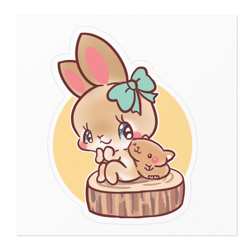 すず ステッカー